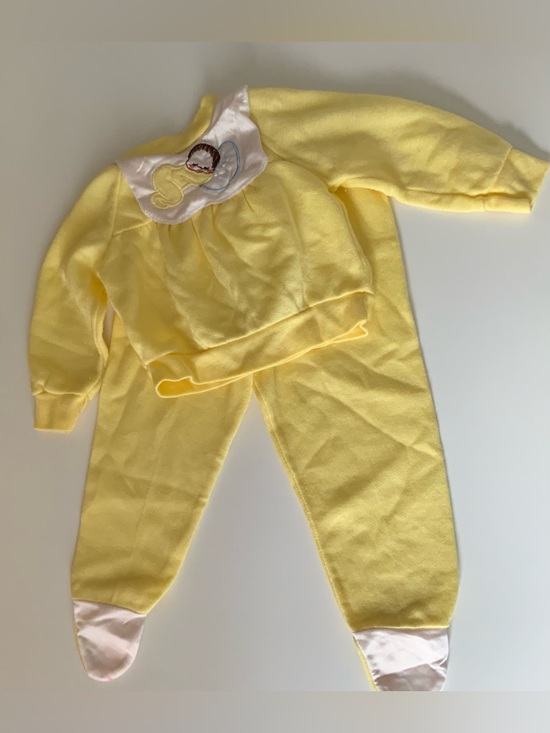 Other - Yellow Baby Footed Pajama Set